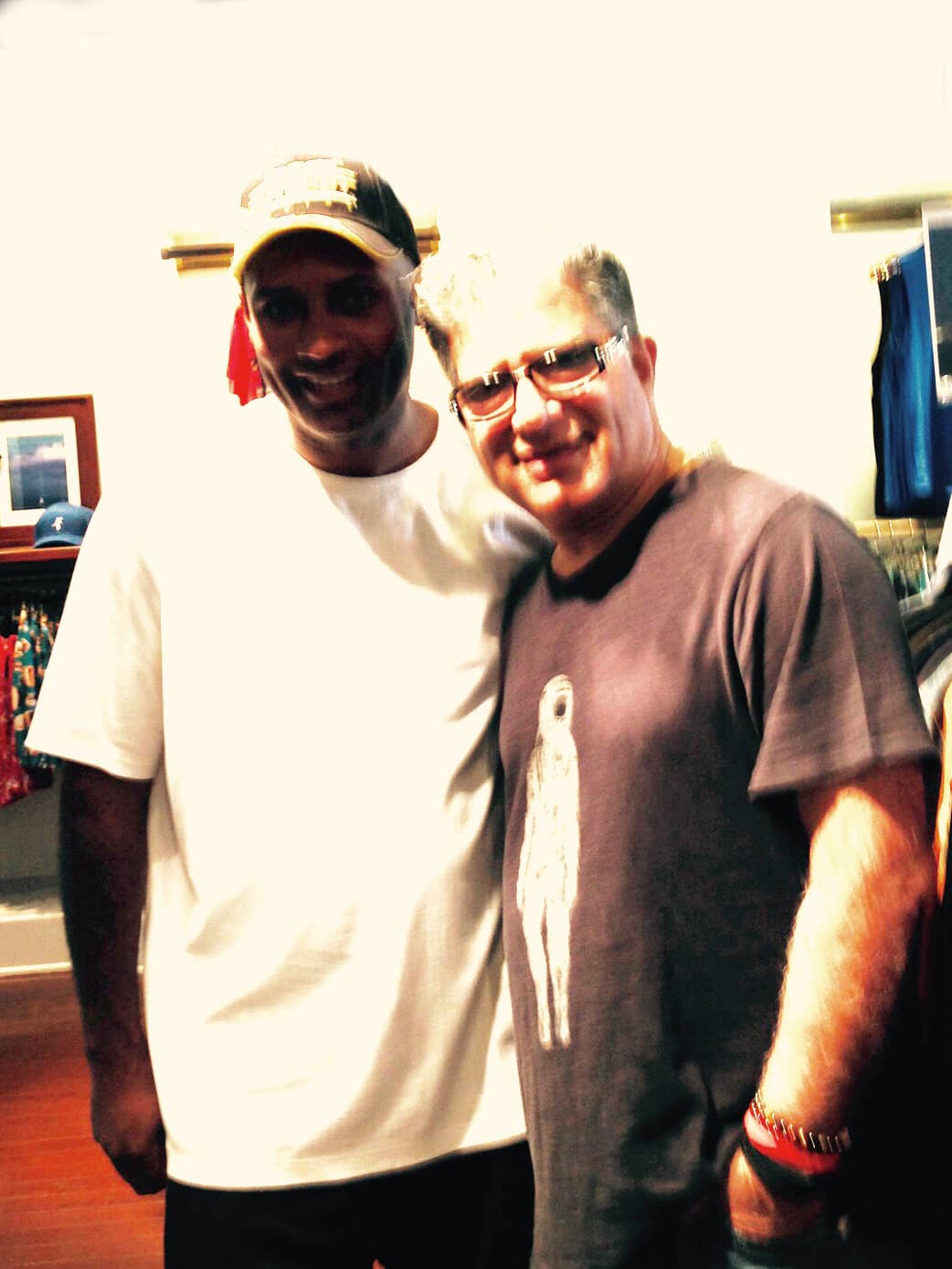 Marvin Peake with Deepak Chopra}