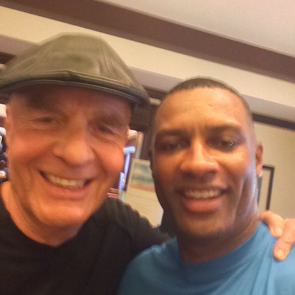 Marvin Peake with Wayne Dyer}
